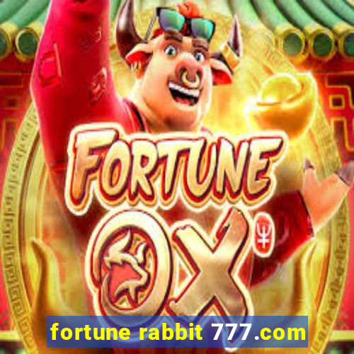 fortune rabbit 777.com